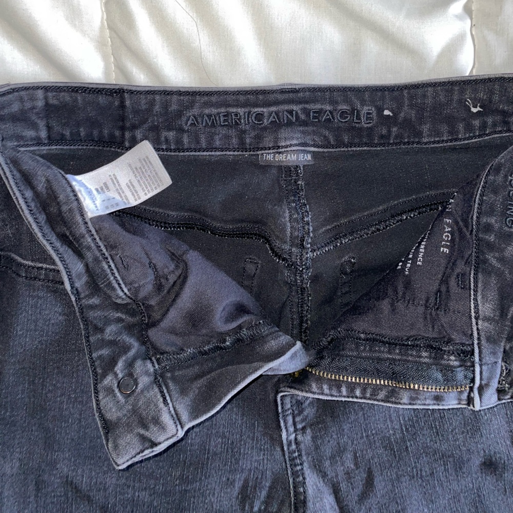 American Eagle Outfitters Women's Charcoal Black Jeans Ne(x)t Level Stretch